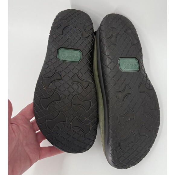 BIRKENSTOCK Tatami Olive Green Suede Clogs Mules Slip-on Shoes LADIES 7 MEN'S 5 - Picture 11 of 14